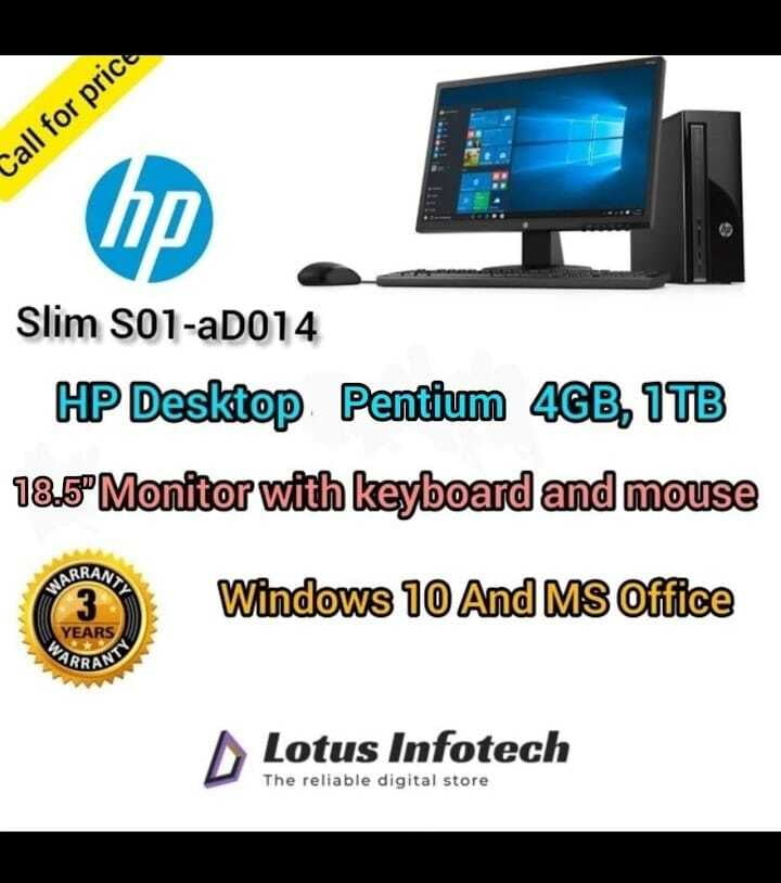 HP day to day use branded Desktops