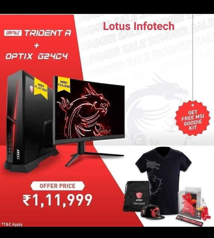 MSI Branded Gaming Desktops