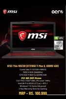 MSI Laptops